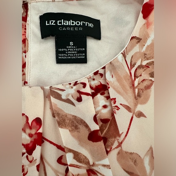 Liz Claiborne sleeveless blouse, small - Picture 4 of 4